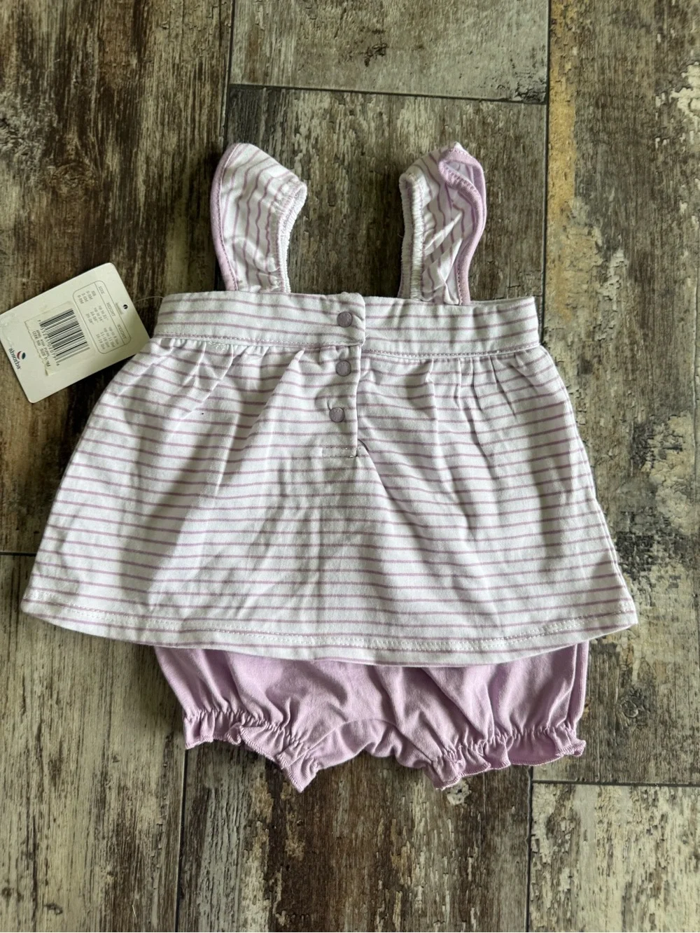 2 for $20 sale: NWT absorba lavender baby romper onsie 0-3 mos